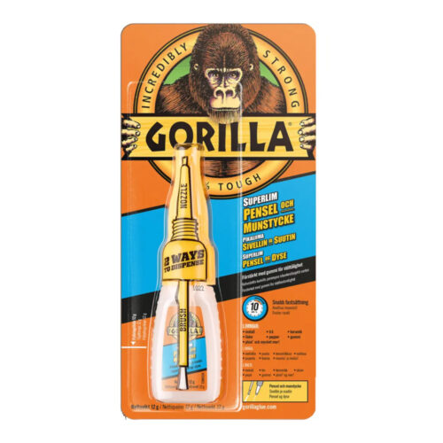 GORILLA SUPERLIM HURTIGLIM 12G PENSEL OG MUNNSTYKKE