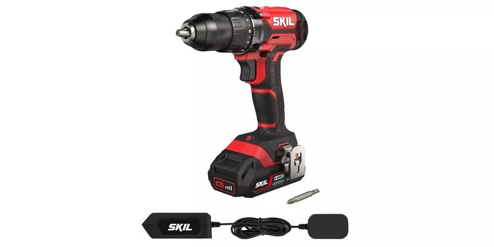 SKIL DD1E3010AB BATTERIDRILL M/LADER OG 2 BATTERI 2,0AH