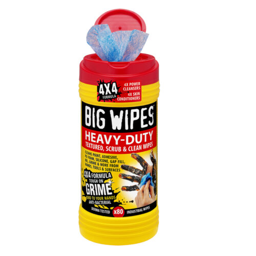 BIG WIPES HÅNDRENSEKLUT 80 TØRK ANTIBAC