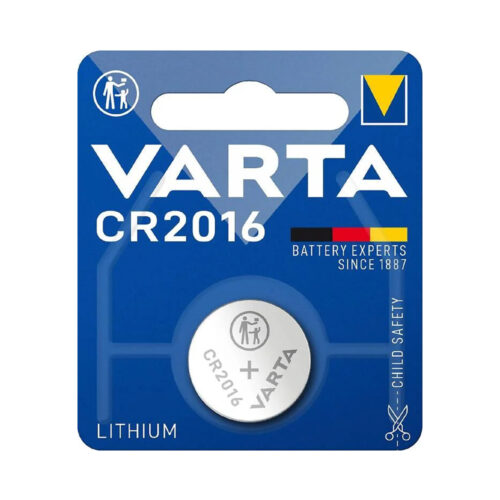 VARTA CR2016 3V LITIUM 1PK KNAPPEBATTERI