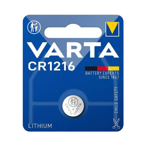 VARTA CR1216 3V LITIUM 1PK KNAPPEBATTERI
