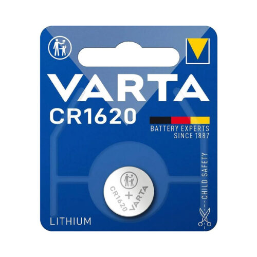 VARTA CR1620 3V LITIUM 1PK KNAPPEBATTERI