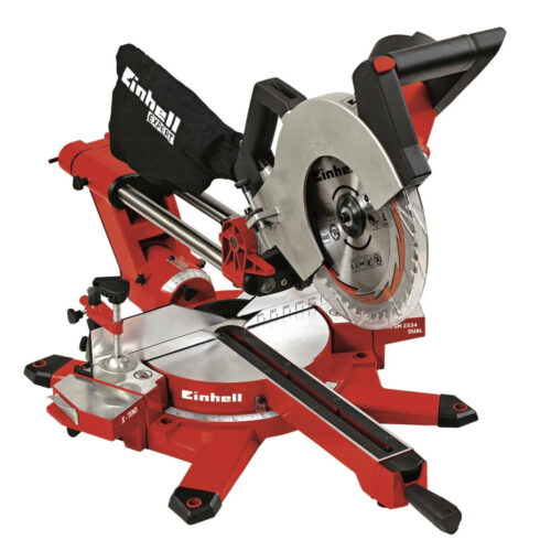 EINHELL TE-SM 2534 DUAL KAPP-/GJÆRINGSSAG MED UTTREKK