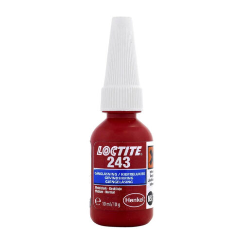 LOCTITE 243 GJENGELÅSING 10ML NOR OLJE