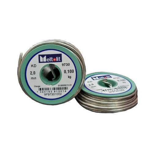 MELTOLIT 9730 KD LODDETRÅD 100G KOBBER, MESSING OG EL.APPL.