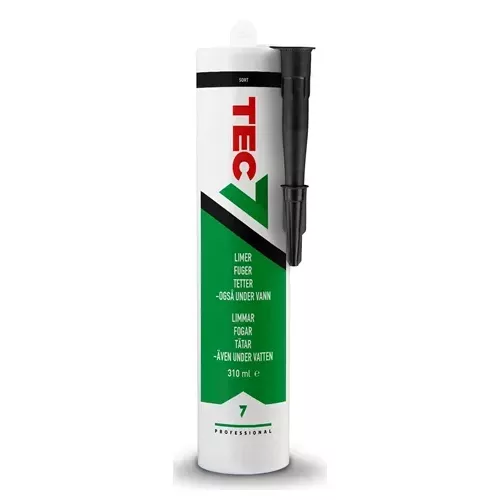 TEC7 SORT FUGEMASSE 310 ML