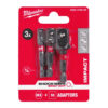 MILWAUKEE ADAPTERSETT SHW KRAFTPIPER 3PK - Bilde 3