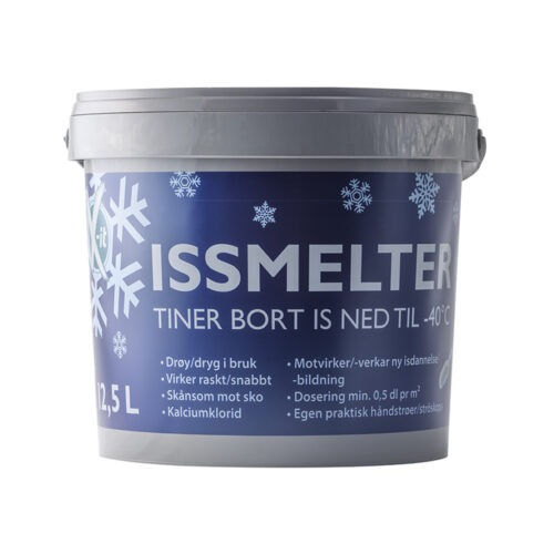 X-IT ISSMELTER 12,5 L BØTTE KALSIUMKLORID