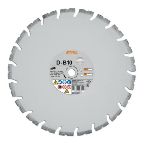 STIHL KAPPESKIVE D-B10 Ø 300 MM DIAMANT