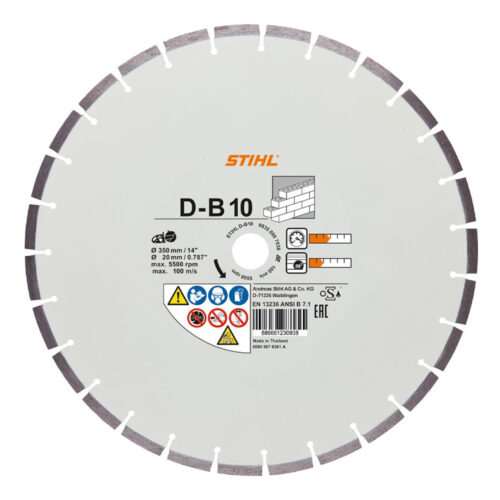STIHL DIAMANTKAPPESKIVE D-B10 Ø 350 MM/14"