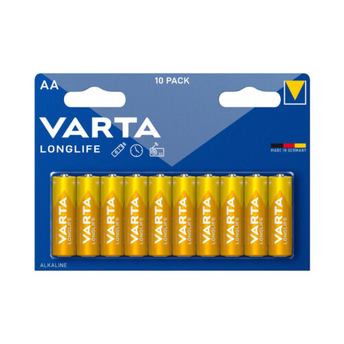 VARTA LR06 AA 1,5V LONGLIFE BATTERI 10PK