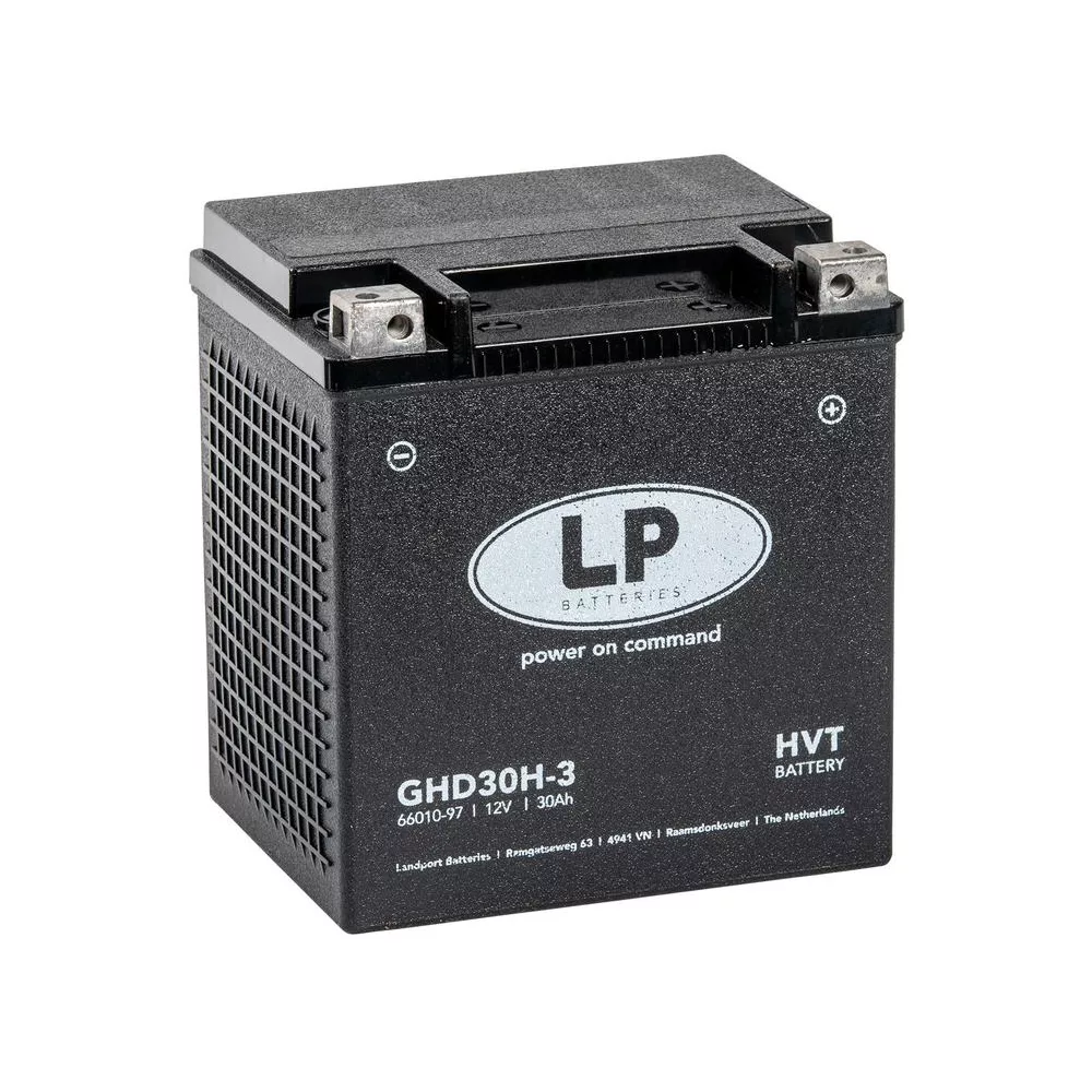 LANDPORT GHD30H-3 GEL 30Ah 12V BATTERI