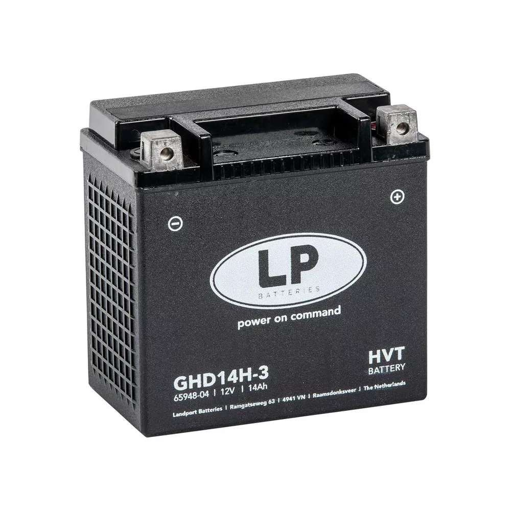 LANDPORT GHD14H-3 GEL 14Ah 12V BATTERI