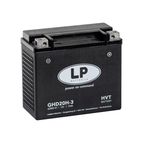 LANDPORT GHD20H-3 GEL 20Ah 12V BATTERI