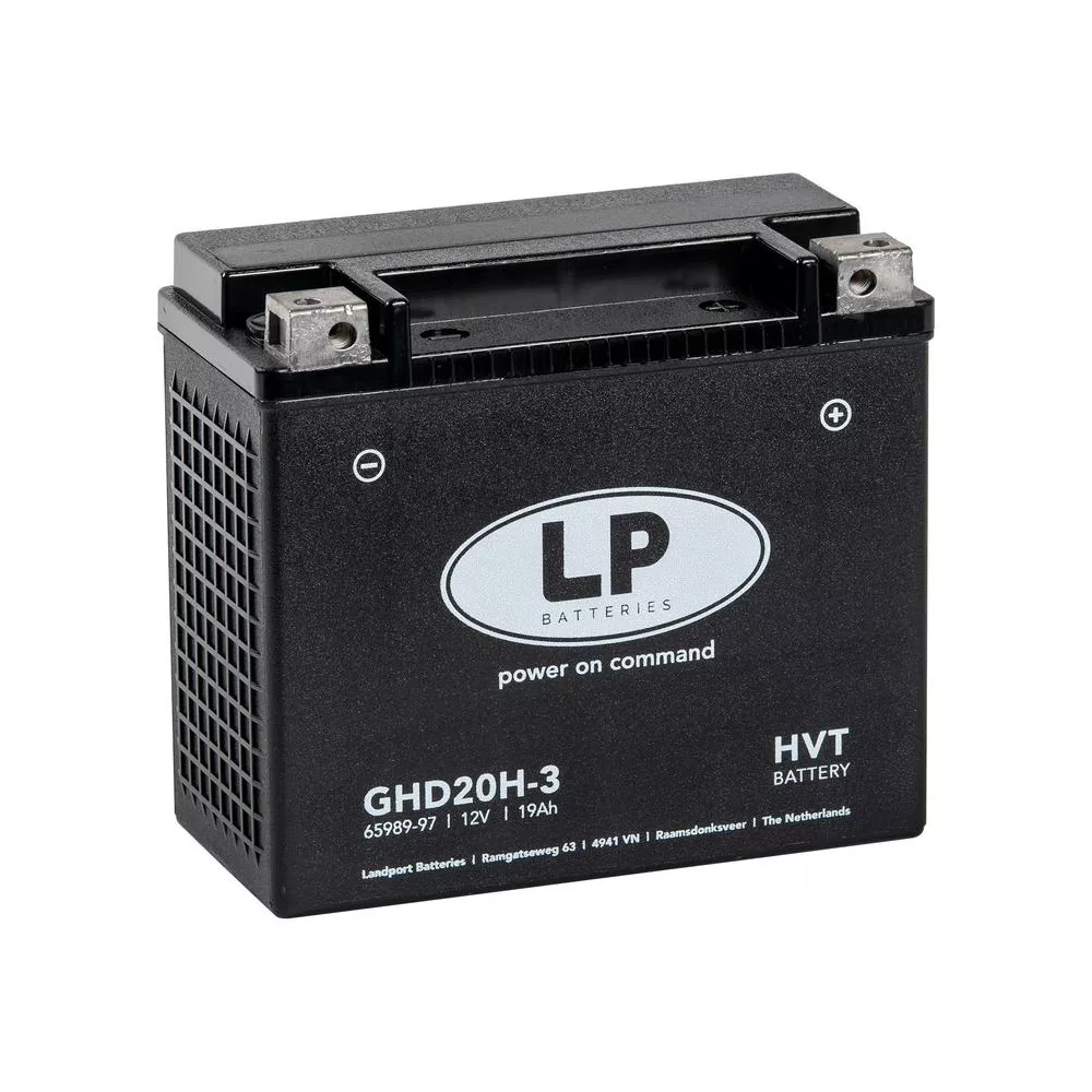 LANDPORT GHD20H-3 GEL 20Ah 12V BATTERI