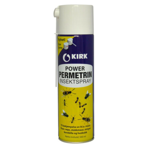 KIRK PERMETRIN POWER INSEKTSSPRAY 500ML