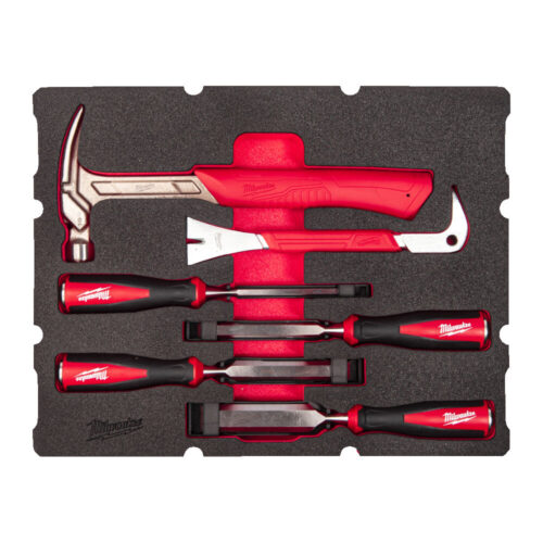 MILWAUKEE TREBEARBEIDING SKUM 6 DELER