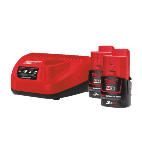 MILWAUKEE M12 NRG-302 BATTERISETT
