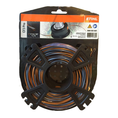 STIHL HIGH-TECH CF3 PRO TRIMMERTRÅD 2,7 MM. X 27 M