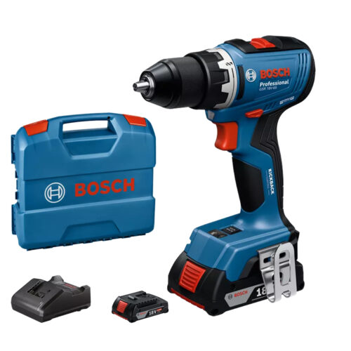 BOSCH GSR 18V-65 2X5.0AH DRILL LBOXX
