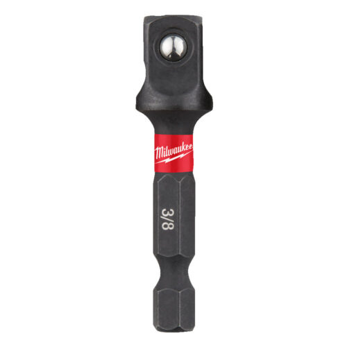 MILWAUKEE ADAPTER SHOCKWAVE 1/4HEX 3/8FIRKANT