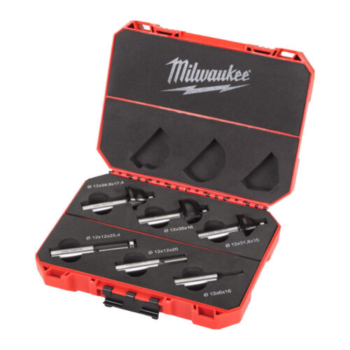 MILWAUKEE FRESESETT 12MM 6P