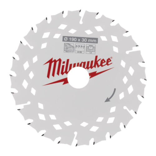 MILWAUKEE SIRKELSAGBLAD TRE - W190X30X1,8 24T