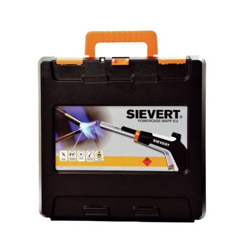 SIEVERT BRENNERSETT POWERJET I KOFFERT MED 1 MAPP US 1"