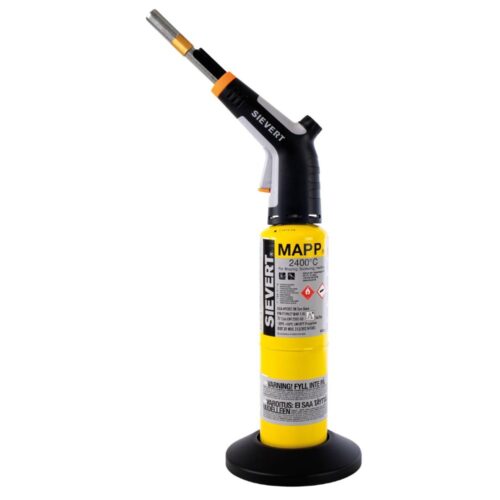 SIEVERT BRENNERSETT POWERJET I KOFFERT MED 1 MAPP US 1"