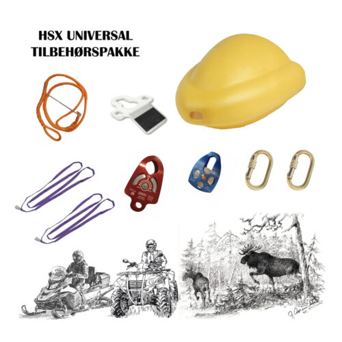 HSX-UNIVERSAL TILBEHØRSPAKKE SKOGBRUK, JAKT OG OFFROAD