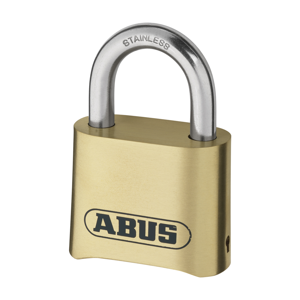 ABUS 180IB/50 KODELÅS MESSING/RUSTFRITT STÅL SN5 - Bilde 2