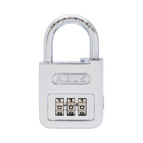 ABUS 160/40 KODELÅS KROM HERDET STÅL SN5