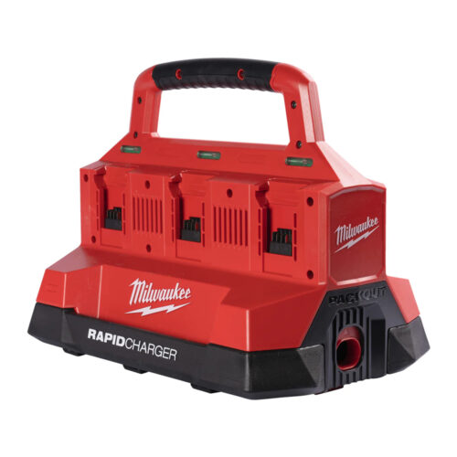 MILWAUKEE M18 PC6 HURTIGLADER 6 BATTERIER PACKOUT