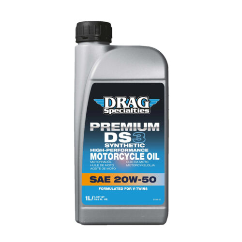 DRAG SPECIALTIES E-DRAG 20W50 PREMIUM DS3 SYNT OIL 1L