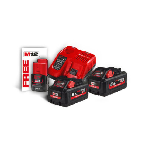 MILWAUKEE M18 HNRG-552 BATTERISETT