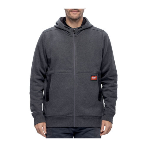 MILWAUKEE GRIDIRON HOODIE GRÅ