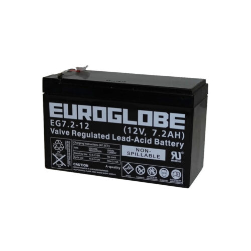 EUROGLOBE AGM 7.2A FP1270 BATTERI