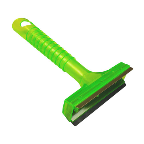 ISSKRAPE M/METALLBLAD/GUMMILIST