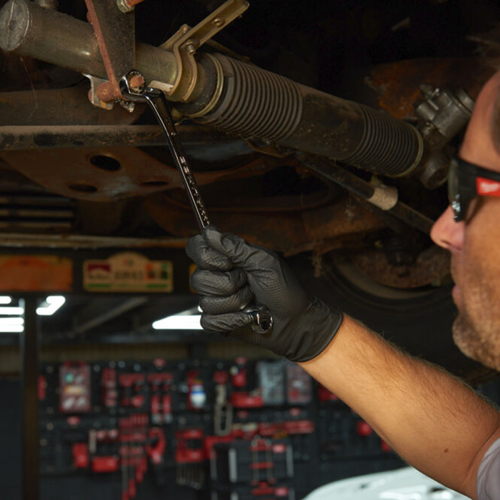 MILWAUKEE NITRIL HANSKE SORT 50P - Bilde 4