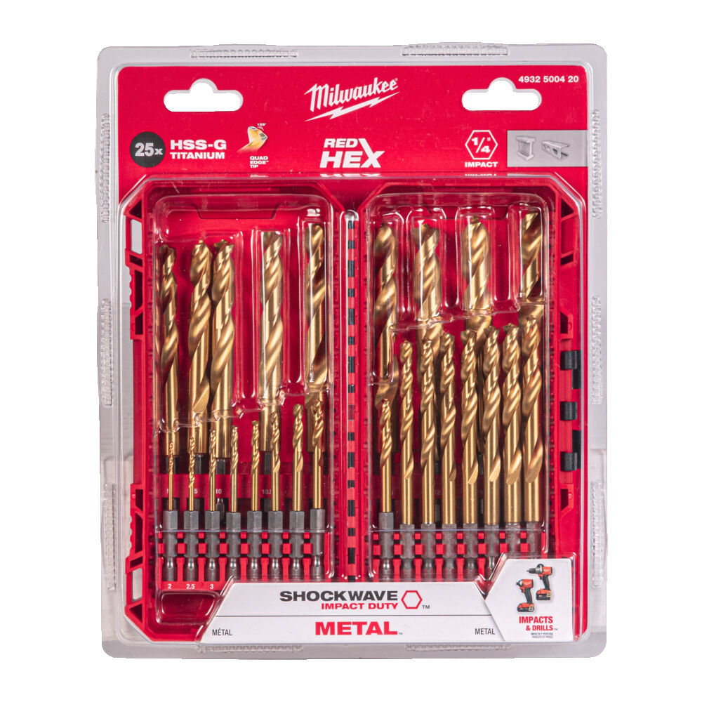 MILWAUKEE METALLBORSETT HSSG-TIN POF 25P - Bilde 3