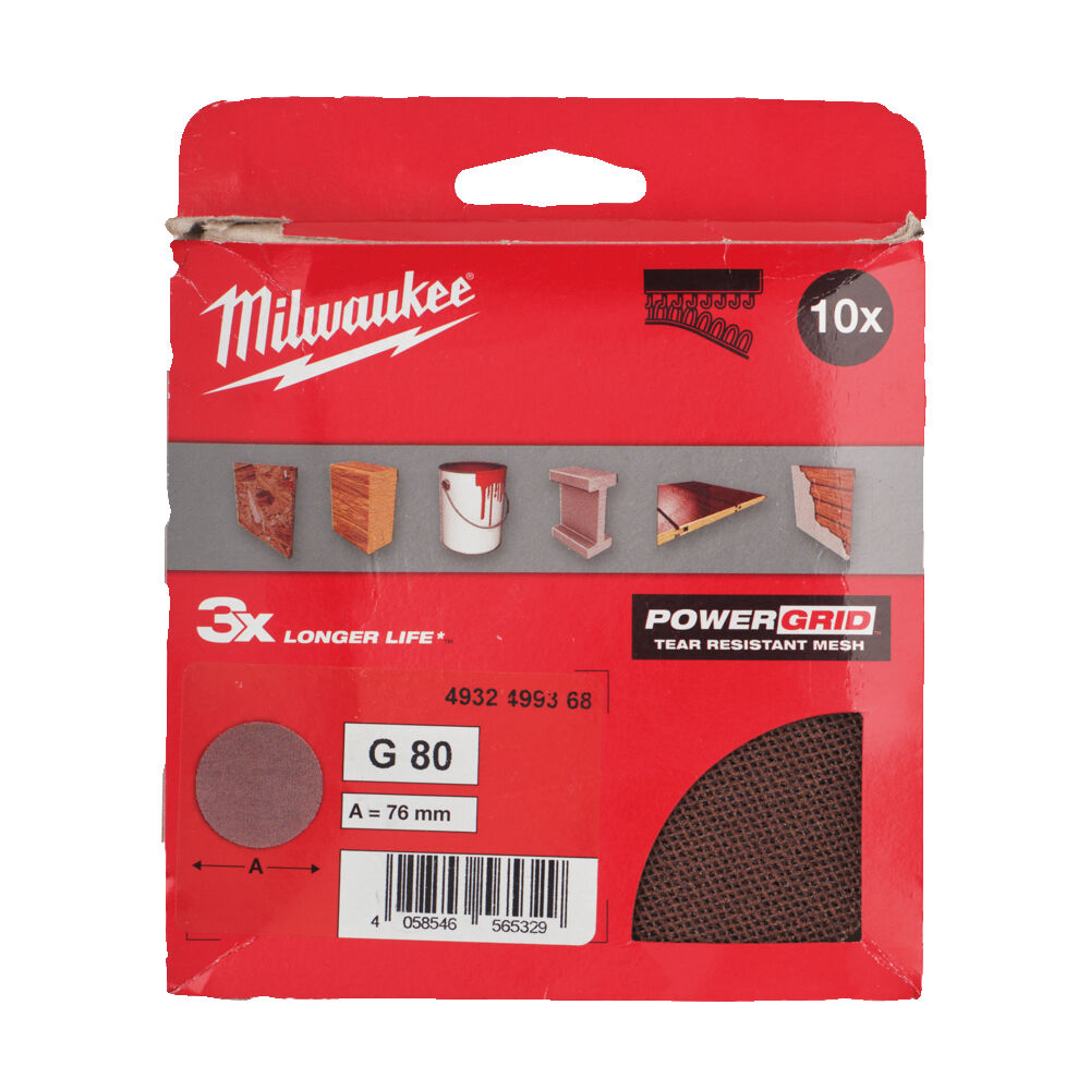 MILWAUKEE SLIPENETT 76MM 10P - Bilde 2