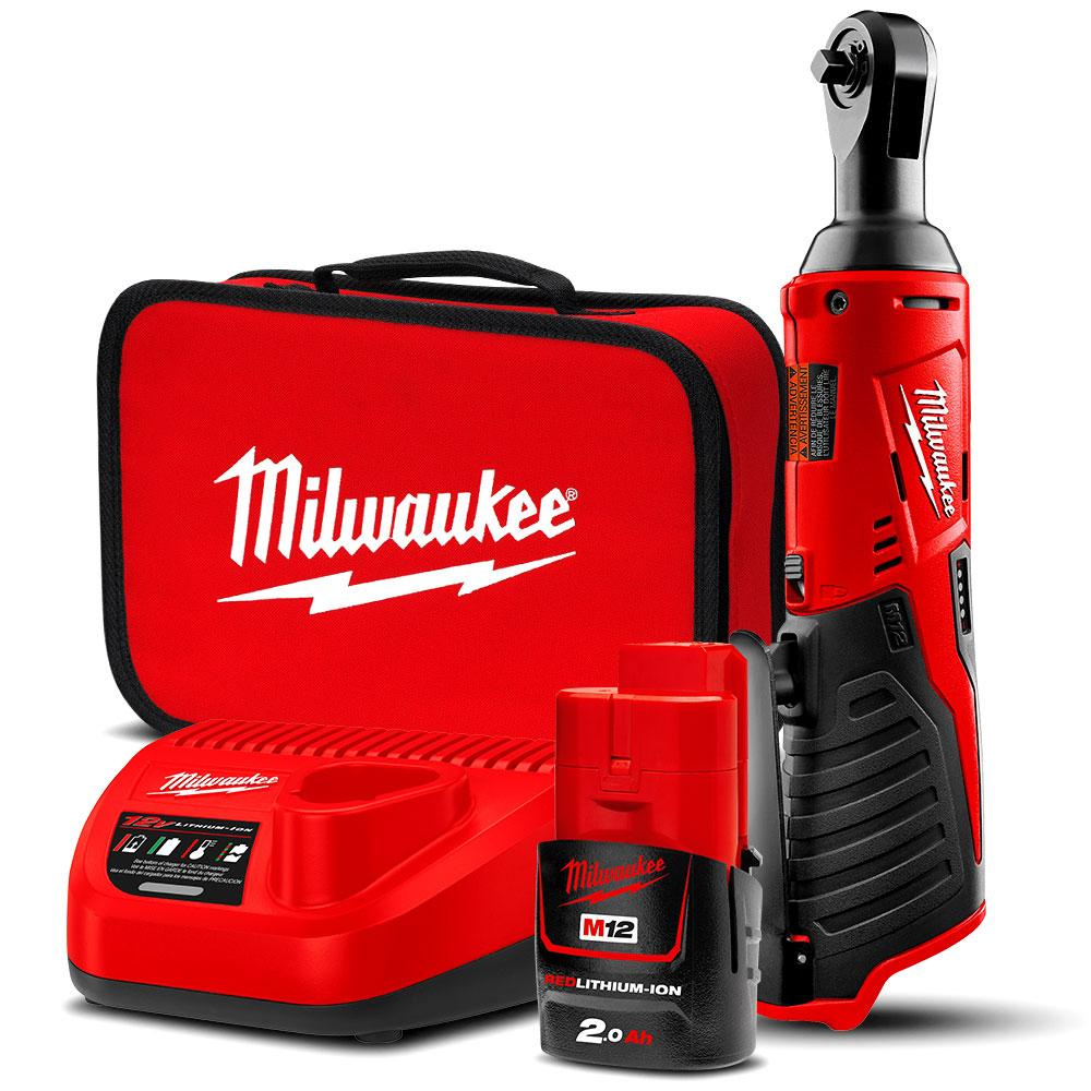 MILWAUKEE M12 IR-201B 3/8 KOMPAKT SKRALLE - Bilde 4