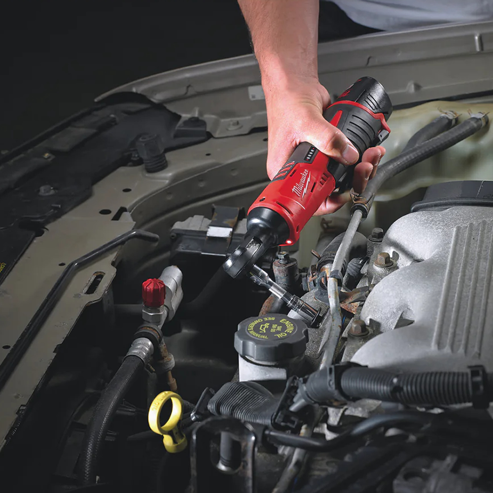 MILWAUKEE M12 IR-201B 3/8 KOMPAKT SKRALLE - Bilde 6