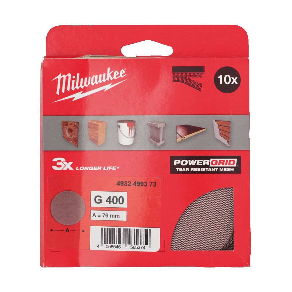 MILWAUKEE SLIPENETT 76MM 10P - Bilde 7