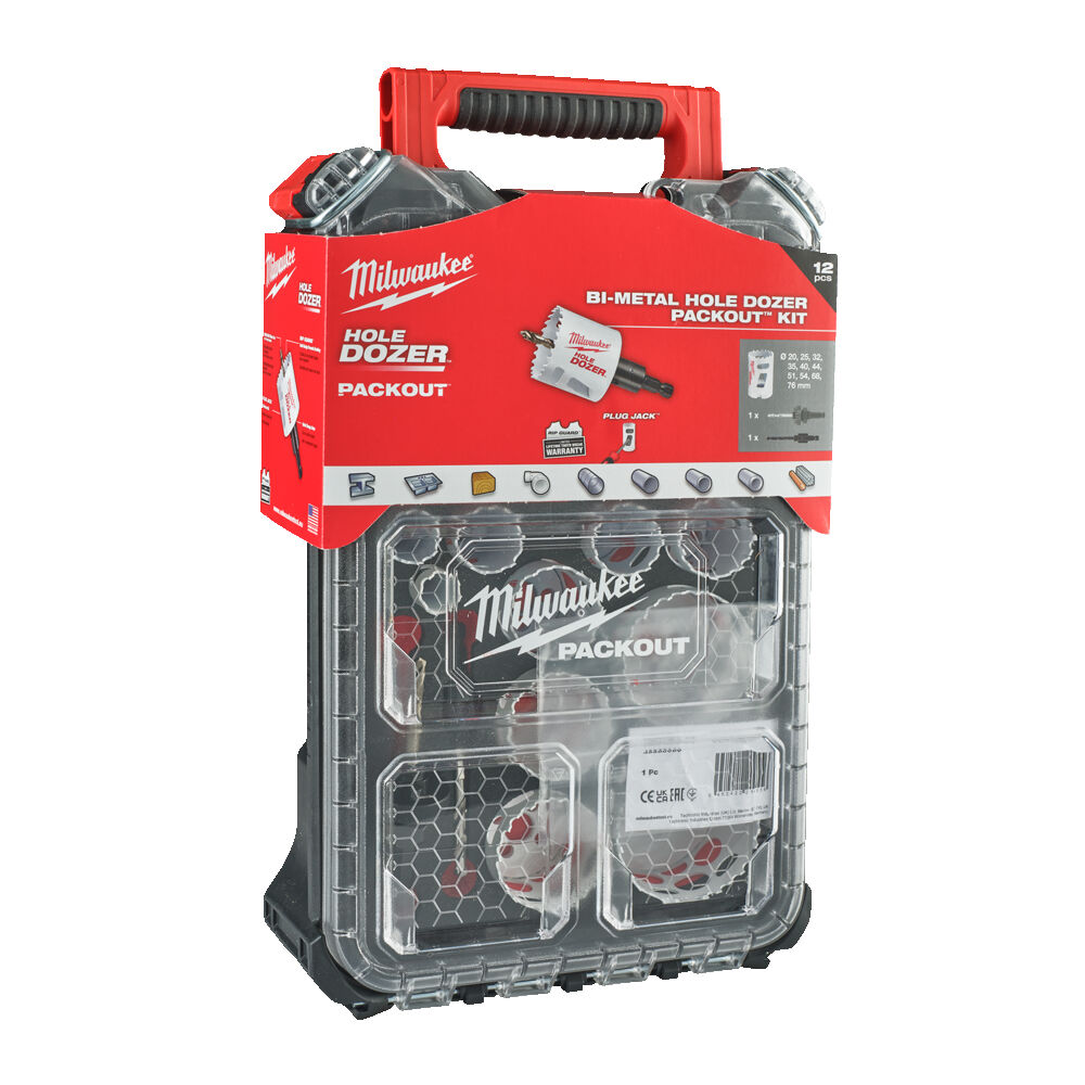 MILWAUKEE HULLSAGSETT HD 12P PACKOUT - Bilde 3