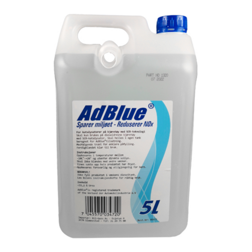 ADBLUE 5 LITER MED TRAKT