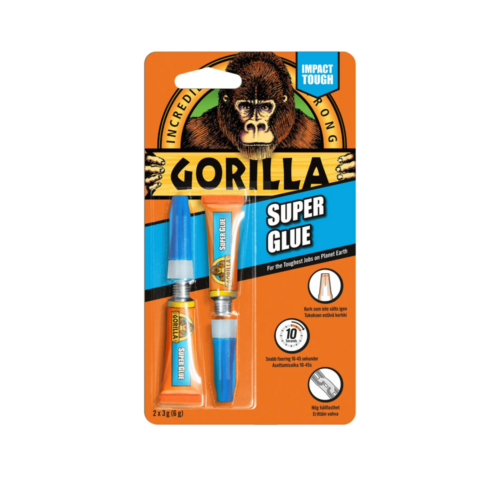 GORILLA SUPER GLUE 2X3G