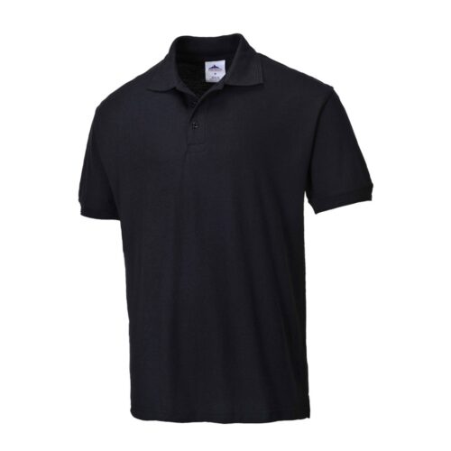 PORTWEST B210 POLOSKJORTE SORT