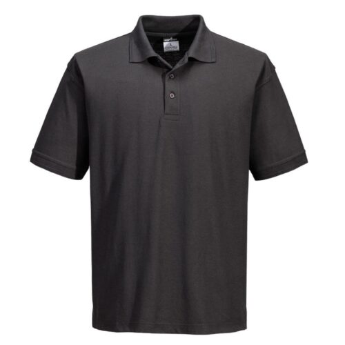 PORTWEST B210 POLOSKJORTE SORT