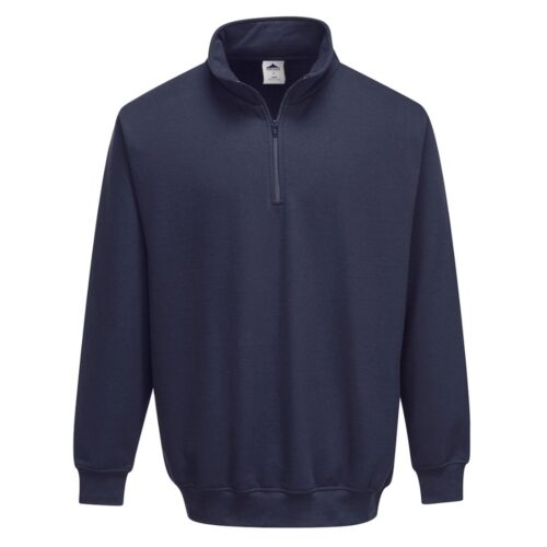 PORTWEST B309 1/4 ZIP MØRKEBLÅ